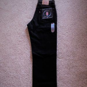 Levi's 550 Black Men's Jeans 34x38